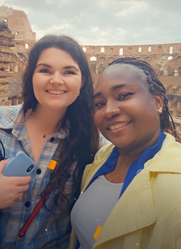 themamahstudy's tweet photo. The team were in #Rome this week for the World Congress on Public Health 🌟

@KemiOgunlana1 spoke about #coproduction involving service users in research 

Thanks to @nihr for making this possible!

@wcph_official @UCL_IHI @CCIH_Health @NPEU_Oxford @NIHRresearch @NIHRinvolvement https://t.co/vTgtHQS8KI
