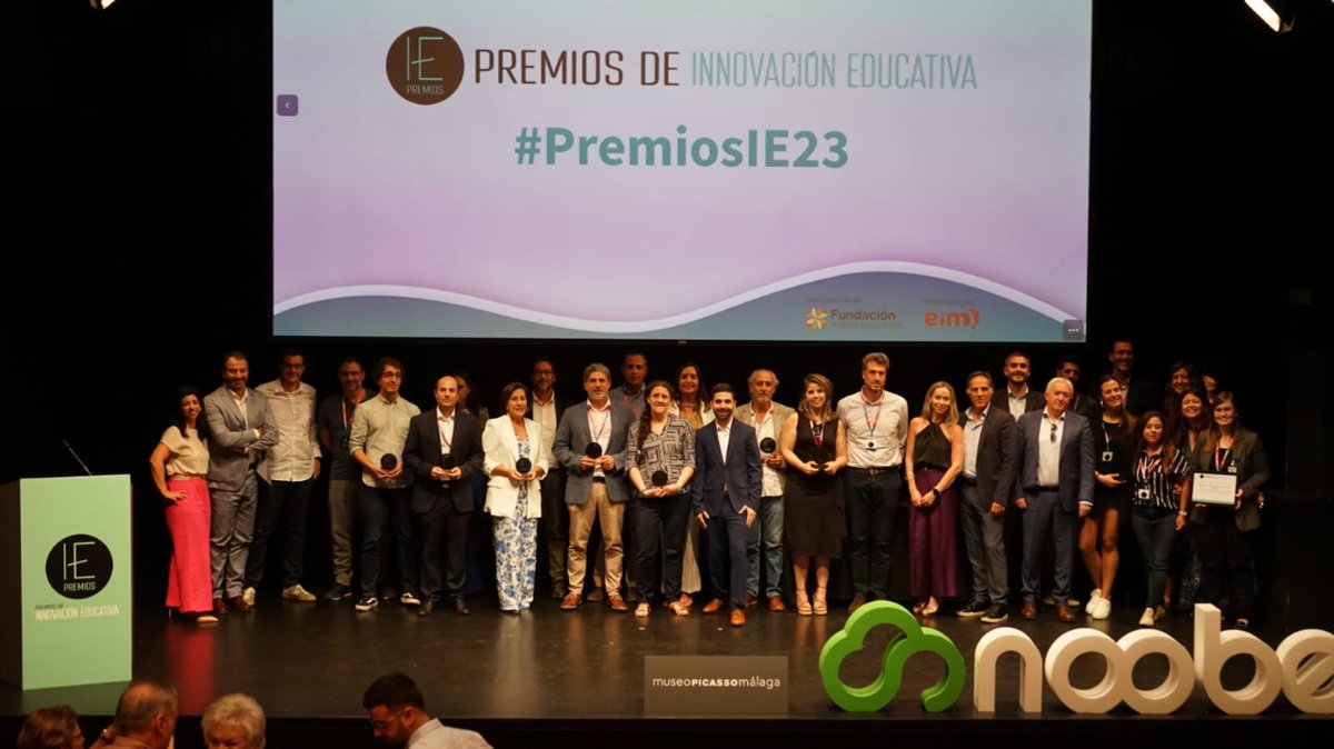 🙌 ¡Esto es todo! Finalizan los V Premios de Innovación Educativa! Queremos agradecer a colegios y asistentes su implicación y dar la enhorabuena a los ganadores. Por seguir innovando y haciendo crecer el sector educativo. 

👏 GRACIAS a todos 👏

#PremiosIE23