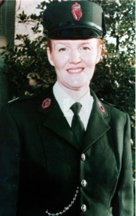 OnThisDayPIRA's tweet photo. #OnThisDay in 2008 Alice Collins died, 47, married mother of 3. Full-time RUCR. Shot on duty at Londonderry Court 10/4/97.  Died from Leukemia #OTD Ex-Cllr B Irwin: "..she is a victim of the IRA; she was in good health before that."
https://t.co/HJasclh7Ee https://t.co/gDohAs2ByF