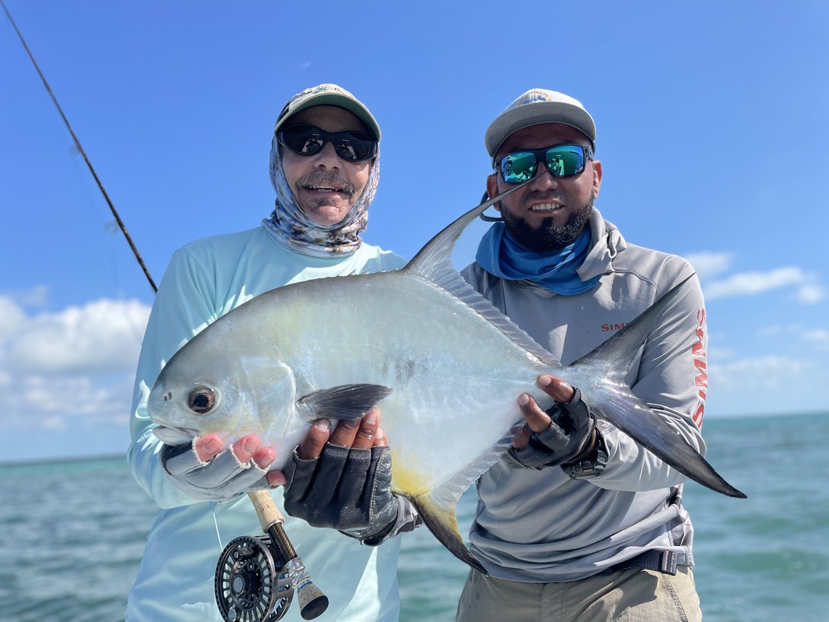bearsdenflyco's tweet photo. A Permit to be proud of! #flyfishing #permitfishing #saltwaterfishing #saltwater #fishing https://t.co/lySPCJ0hlw