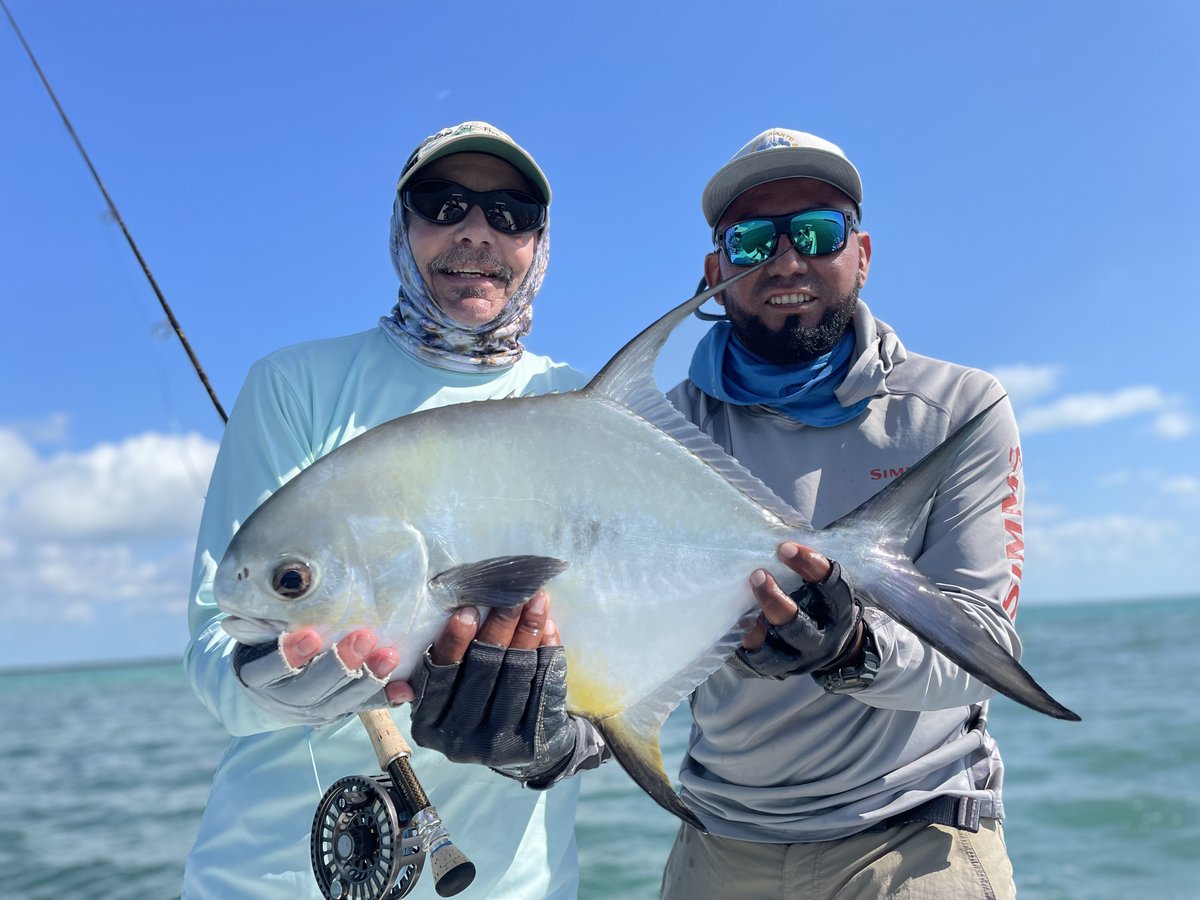 A Permit to be proud of! #flyfishing #permitfishing #saltwaterfishing #saltwater #fishing