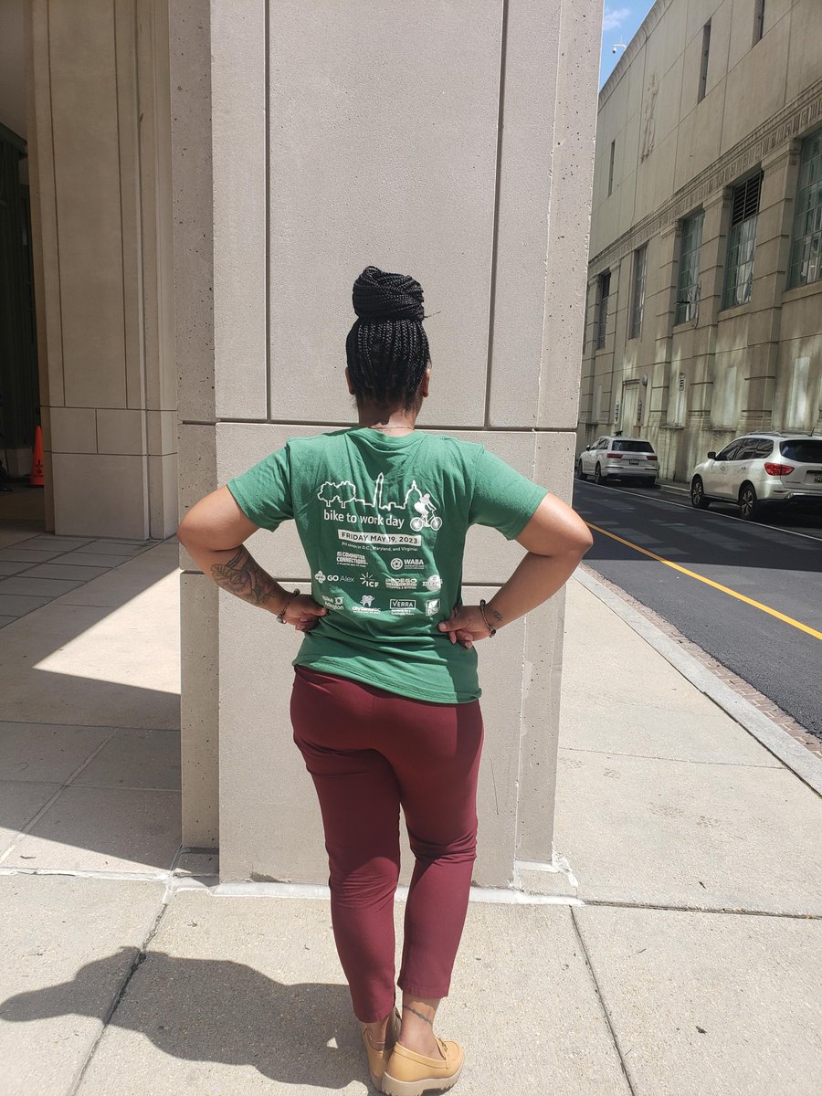 It’s time to gear up (pun intended) for Bike to Work Day 2023 on Friday, May 19. Sign up by May 12 for a free T-shirt which you can see are now in stock. Register today at biketoworkmetrodc.org. #BTWD2023.