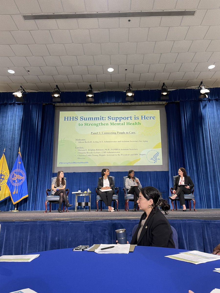 KaylaRPayne's tweet photo. Fortunate to have had the chance to attend the @HHSGov Mental Health Summit yesterday! Our government agencies and community organizations must work together to address mental health disparities in our workforce and beyond! #MentalHealthAwarenessMonth https://t.co/Sl0Hfl3QvX