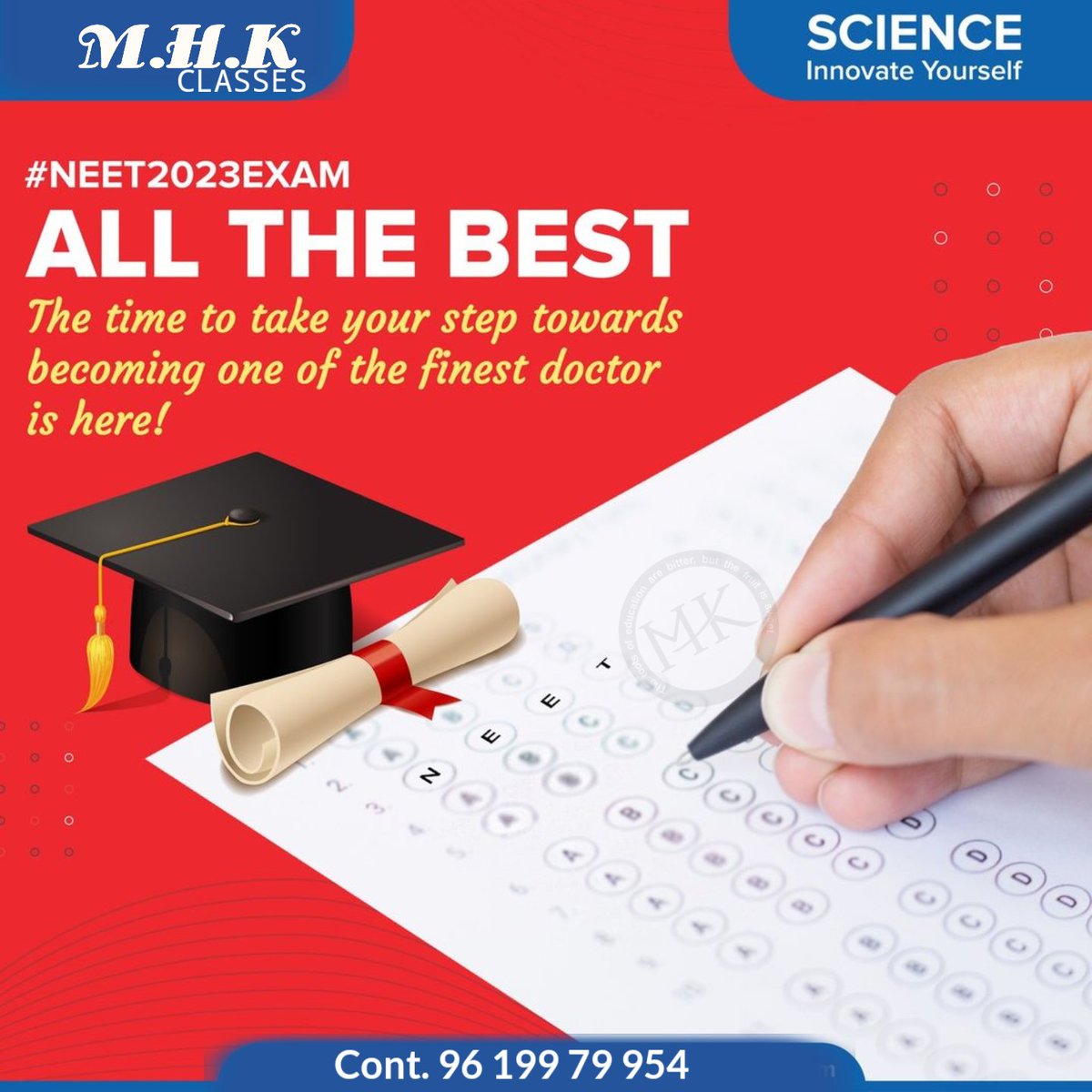 mhkclasses's tweet photo. #neetpg2023
#allthebestforexrms
#mhkclasses
#NEETUG
#NEETAdmitcard
#NEET2023 https://t.co/zfvy78D6TC