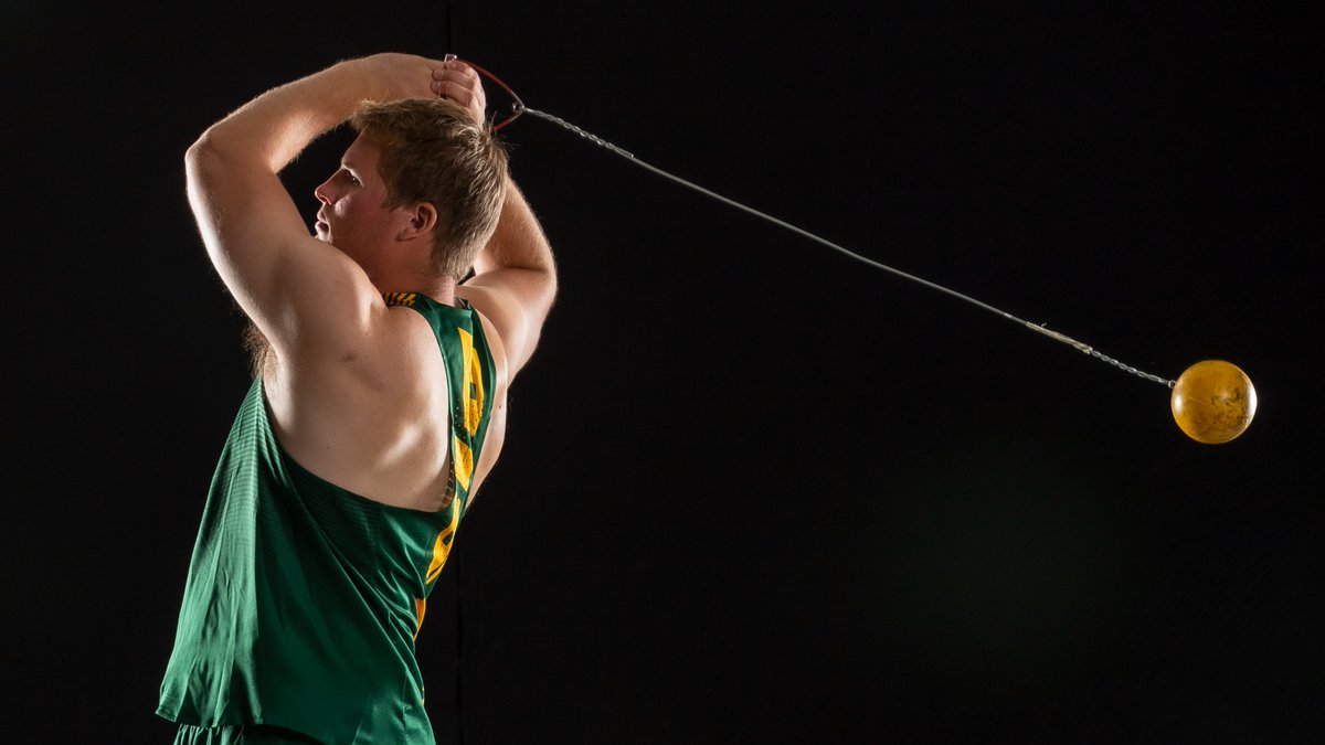 NDSUTrackField's tweet photo. In the first event completed at the new Terrence Dahl &amp; Donna Beres Track Complex, Trevor Otterdahl just set a new hammer throw ...

🦬 Personal-best
🦬 No. 2 in NDSU history
🦬 Facility record
🦬 No. 12 in the NCAA

230-9 (70.35m) https://t.co/kryDulnZI1