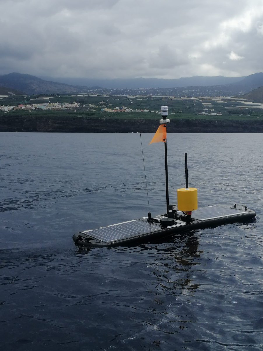 GliderPLOCAN's tweet photo. #WaveGlider #USV #OceanObserving #OceanRobotics @Euro_Sea #EOOS @EuroGOOS #GliderSchool2023 @LiquidRobotics @Boeing #ICTSNews @agenciaiisi @plocan https://t.co/E86d8dDv52