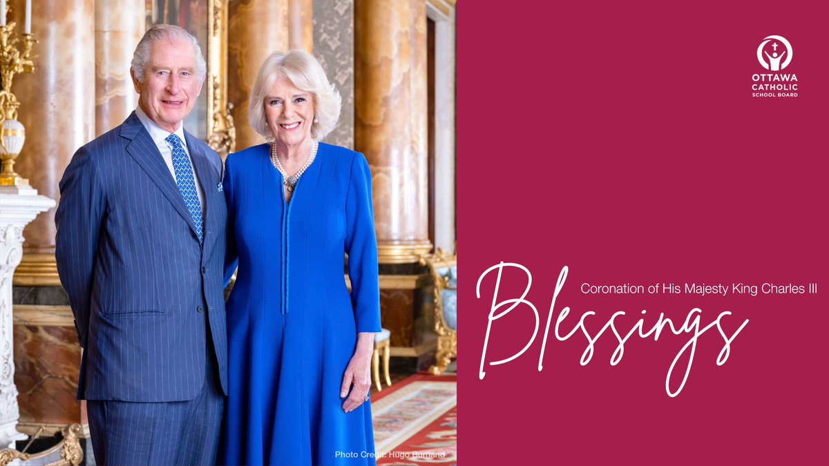 ✨Today, on May 6, His Majesty King Charles III and the Queen Consort will be formally crowned. We send them blessings on this historic occasion. 🙏👑❤️ #ocsbBeCommunity #Coronation
