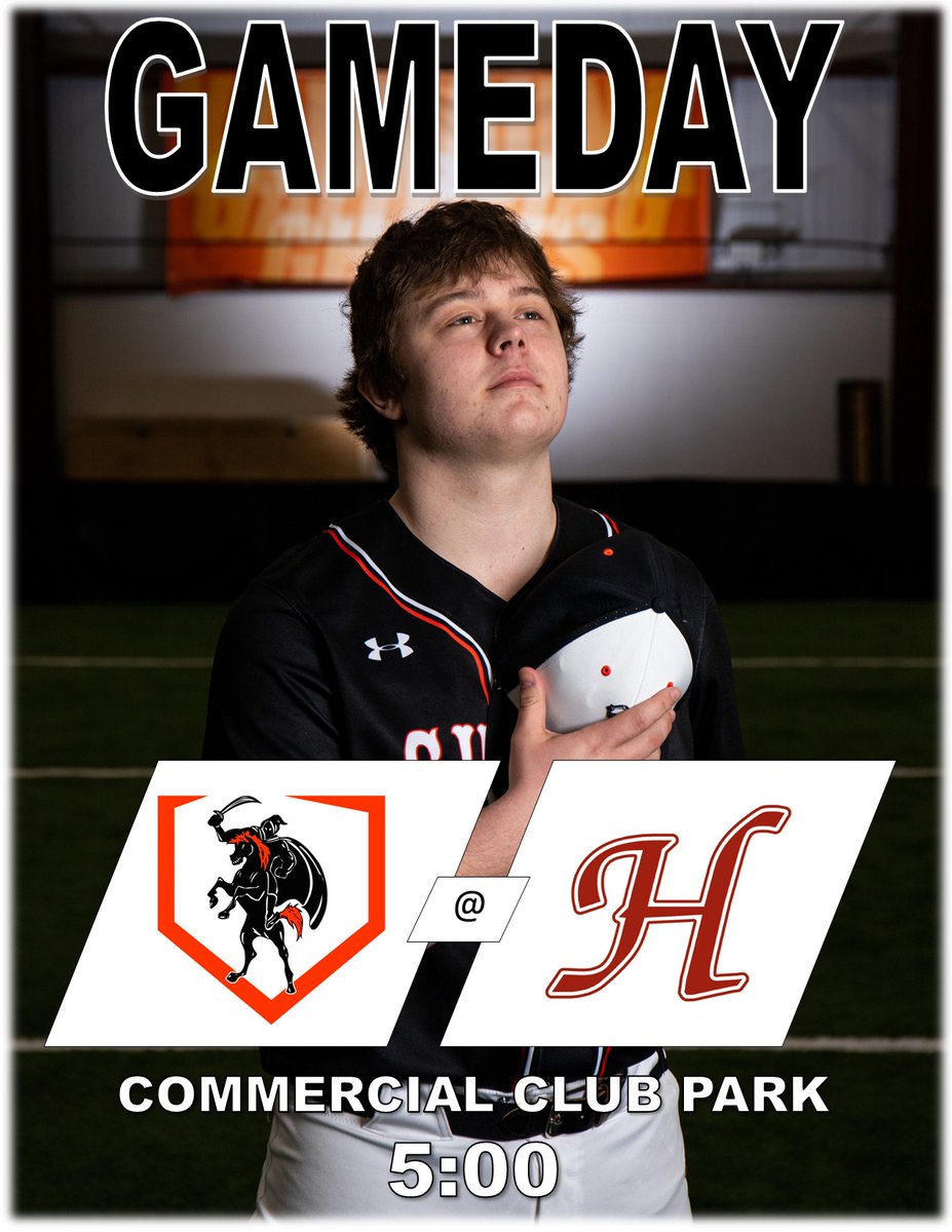 GhostHSBaseball's tweet photo. The rain disappeared and we head to play @HVille_Baseball tonight for a 5 pm first pitch. #kaukaunabaseball https://t.co/mDSkCJi19m