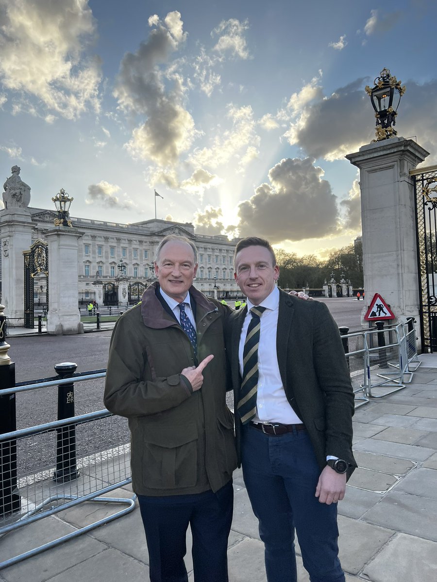 Hancockjames89's tweet photo. @AlastairBruce_ well that was a real pleasure! Great to chat! https://t.co/kzZ1B9tNSi