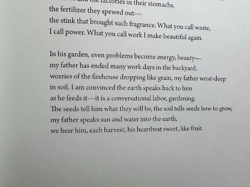 Just a little bit of the amazing Ashley Jones <a href="/ALPoetLaureate/">@ALPoetLaureate</a>  from her gorgeous poem Photosynthesis, from Leaning Toward Light, in a poem that talks about infant buds and dark soil – a garden where “even problems become energy, beauty–”  #leaningtowardlight <a href="/StoreyPub/">Storey Publishing</a>