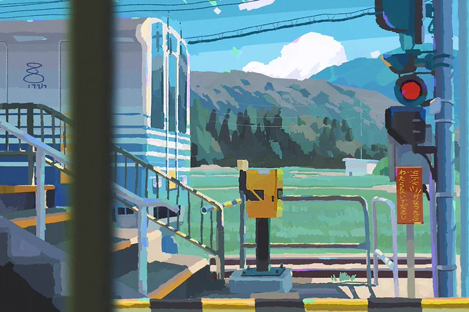 i did exactly 4 pieces for this tweet, not because im slow #Pleinairpril #pleinairpril2023