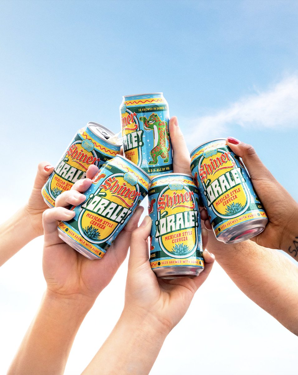 ShinerBeer's tweet photo. ¡Feliz Cinco de Mayo! 🍻 Or as they call it in Mexico, “solo un viernes.”

#ShinerOrale #CincodeMayo https://t.co/juns1hR4Pl