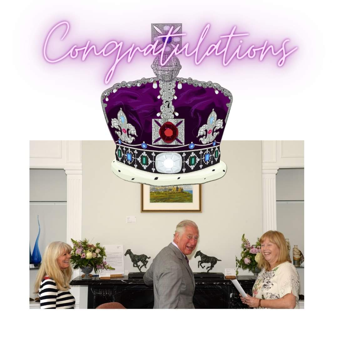Art in Poundbury sends our sincere best wishes to Their Majesty's on the eve of their coronations. The then Prince of Wales attended our inaugural exhibition in 2019.
<a href="/RoyalFamily/">The Royal Family</a> 
<a href="/LovePoundbury/">#LovePoundbury</a> 
#Coronation 
#KingsCoronation