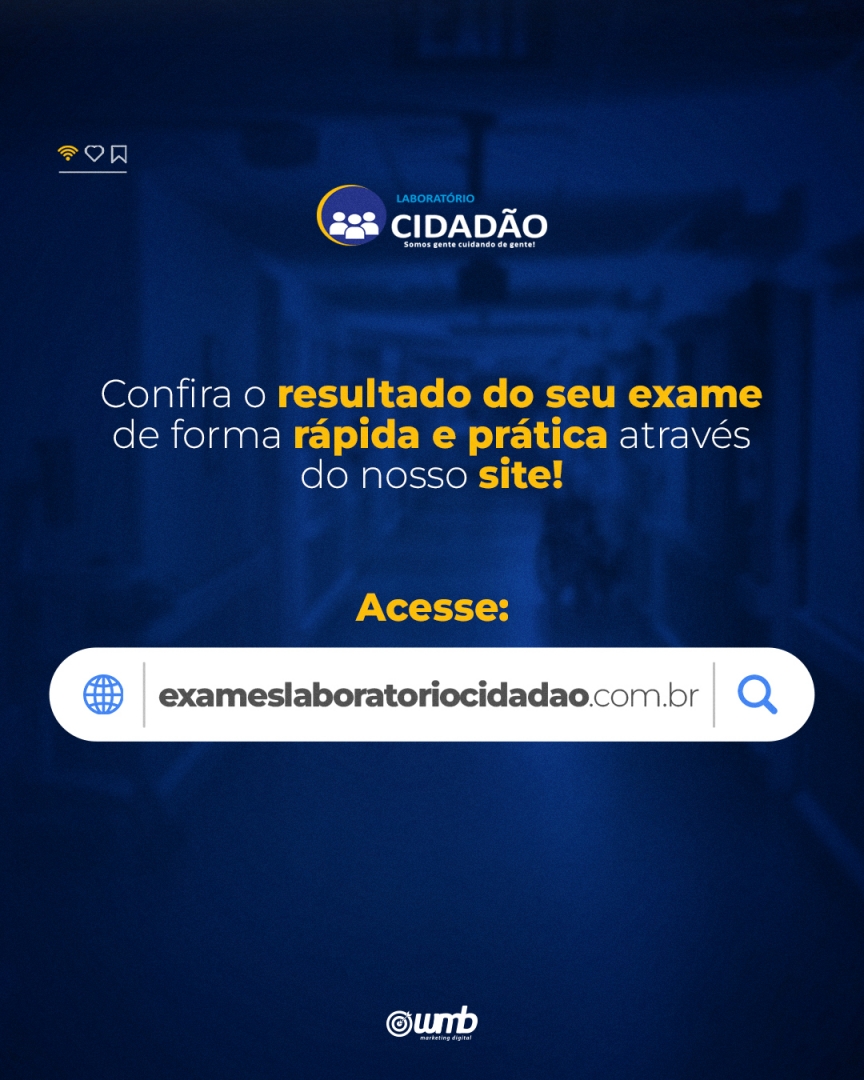 _wmbmarketing's tweet image. Aqui no Laboratório Cidadão você tem acesso online, com confidencialidade total, abertos somente com usuário e senha.

Acesse agora mesmo nosso site e cheque se seus resultados já estão disponíveis!

#Exames #Resultados #Tecnologia
