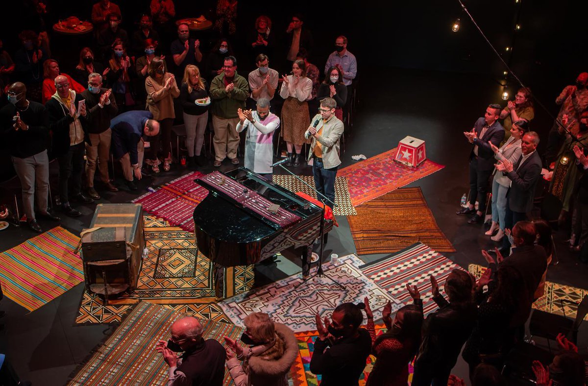 OKContemporary's tweet image. Our collaboration with OKC Rep serves as a way to push the boundaries of contemporary theater in Oklahoma, and the company delivers gold every single time. Dive into our latest #NewLight 💡 blog on "supporting a company who is committed to new work": bit.ly/OKCRepPartners….💜