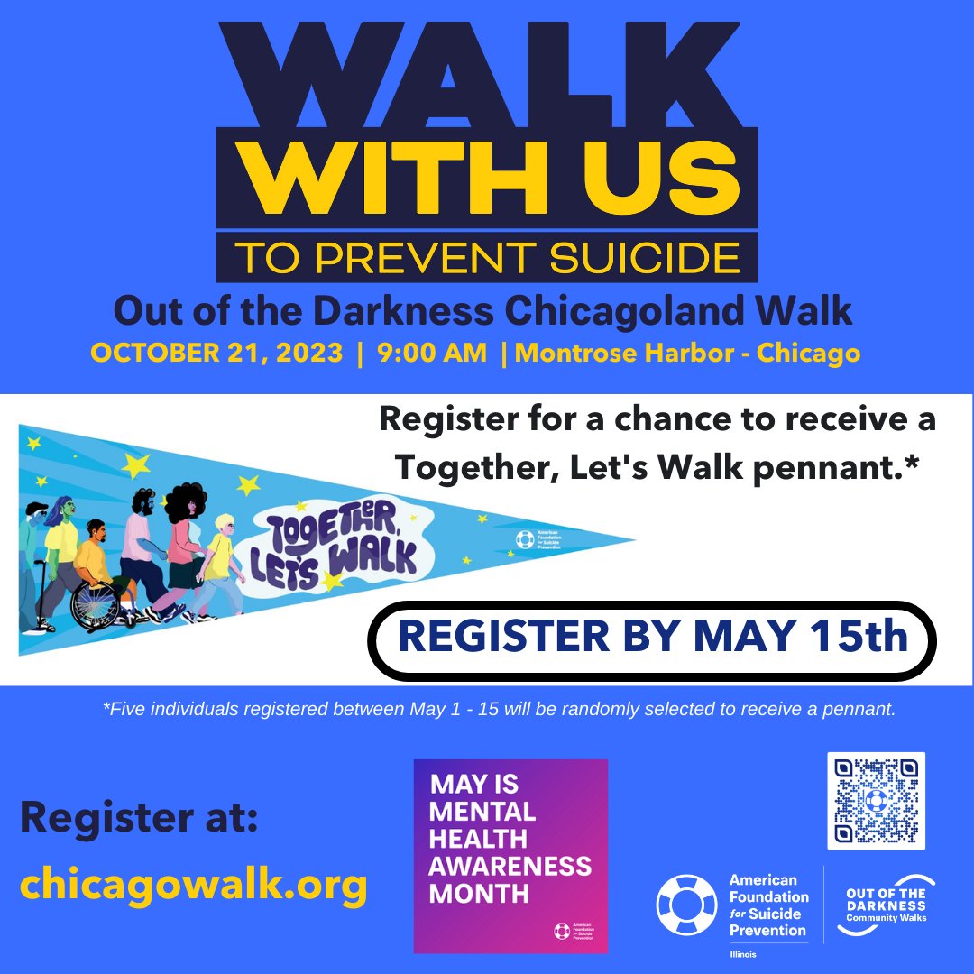 AFSPIL's tweet photo. Friday Fundraising Tip!
Donate or Register today at https://t.co/lqFT95LG1Q
#ChicagolandWalk
#AFSPIL
#WalkWithUs https://t.co/AqCU7u8l5c