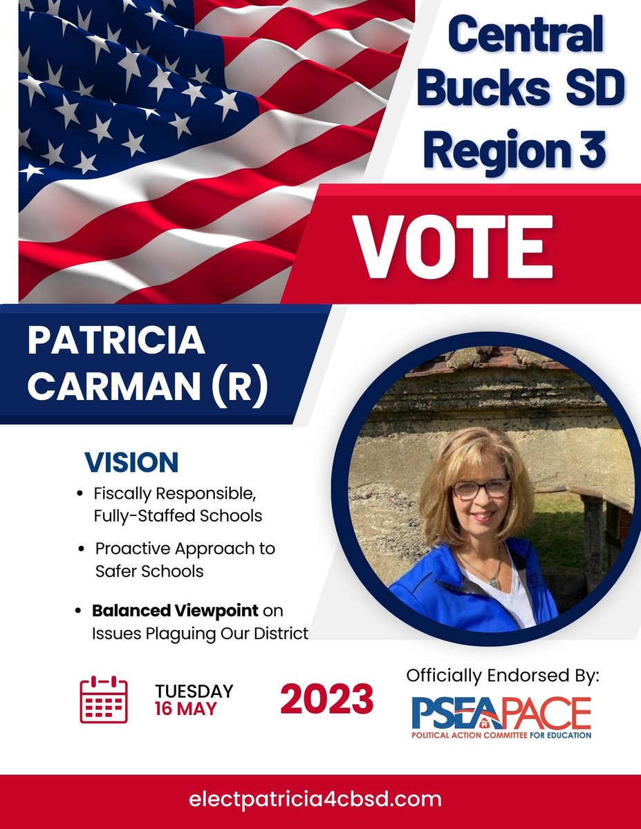 Patricia Carman (@patricia4cbsd) on Twitter photo 