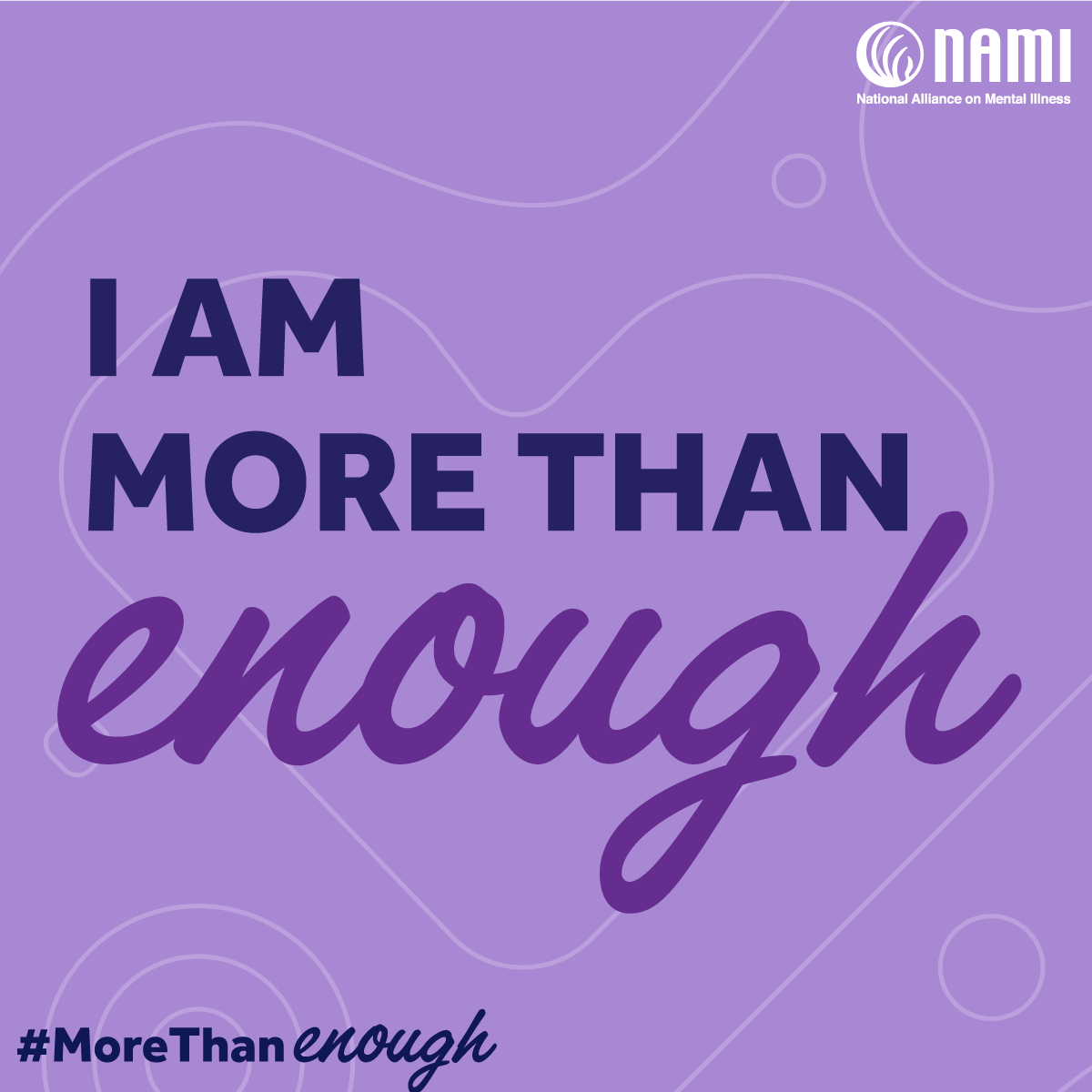 OPTIONS4CL's tweet photo. REMINDER: Your worth is not measured by your productivity. You deserve love and healing just as you are. If all you did was wake up today, you are still #MoreThanEnough! #MentalHealthMatters #NAMI #YouAreNotAlone #TeamOptions #EndTheStigma
📷: @NAMICommunicate https://t.co/xJWkOJg0sx