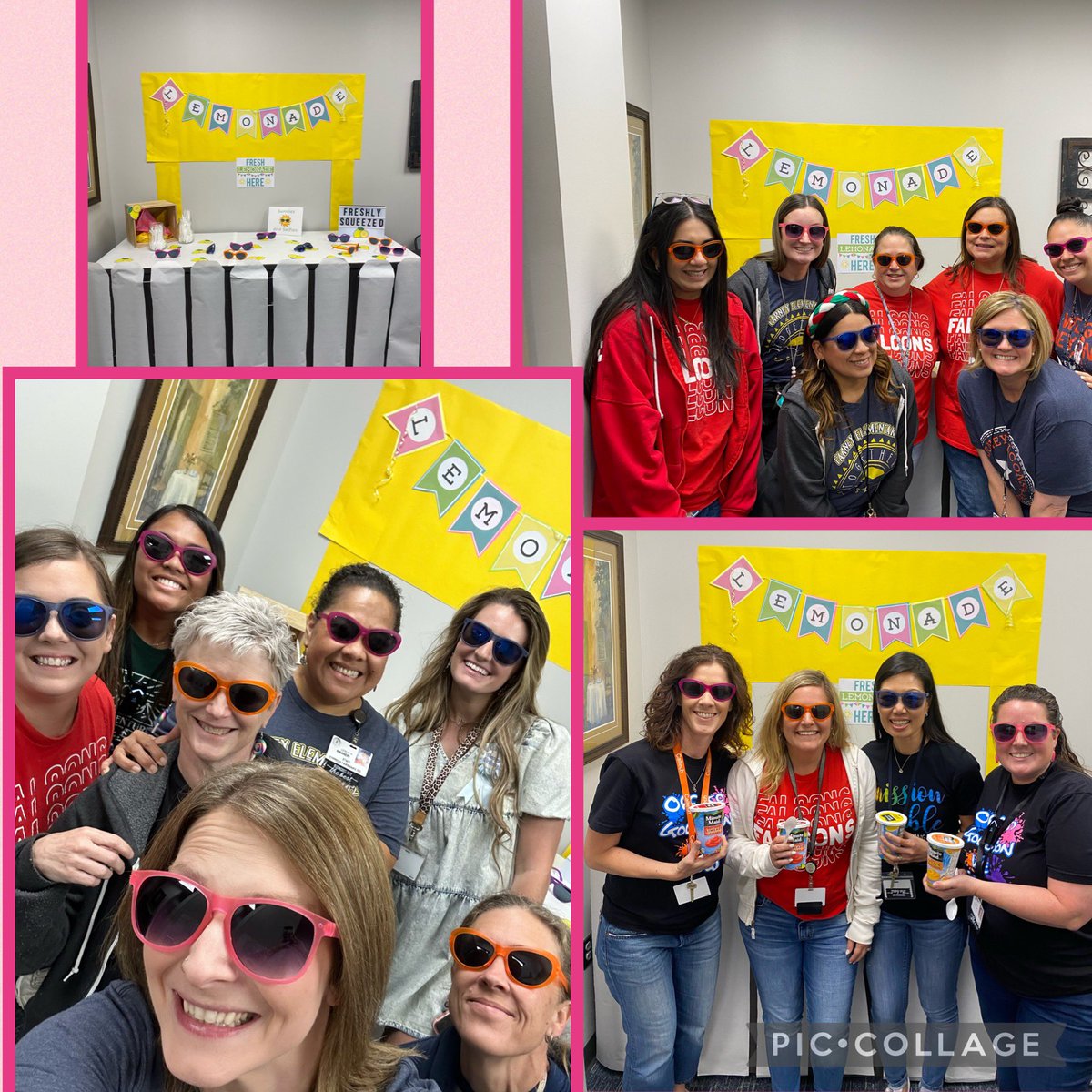 Sunnies, selfies, and frozen lemonade! #funatFarney #togetherweshine