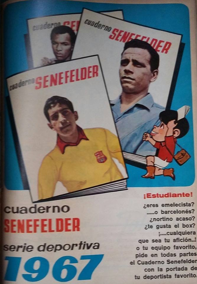 Aviso de cuadernos Senefelder en 1967  #Guayaquildeantes