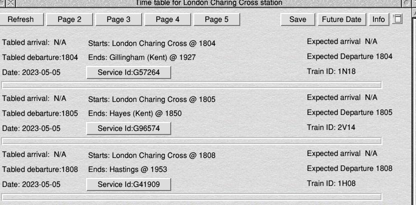 kev_soft's tweet image. Version 2 of TrainTimes being worked on #RISC_OS #TrainTimes