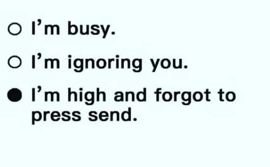 Why I didn't text back