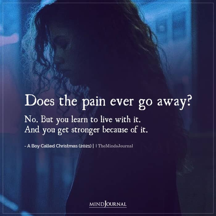 TheMindsJournal's tweet image. Does The Pain Ever Go Away?

#painful #painquotes #dailyquotes #mindsjournal #themindsjournal