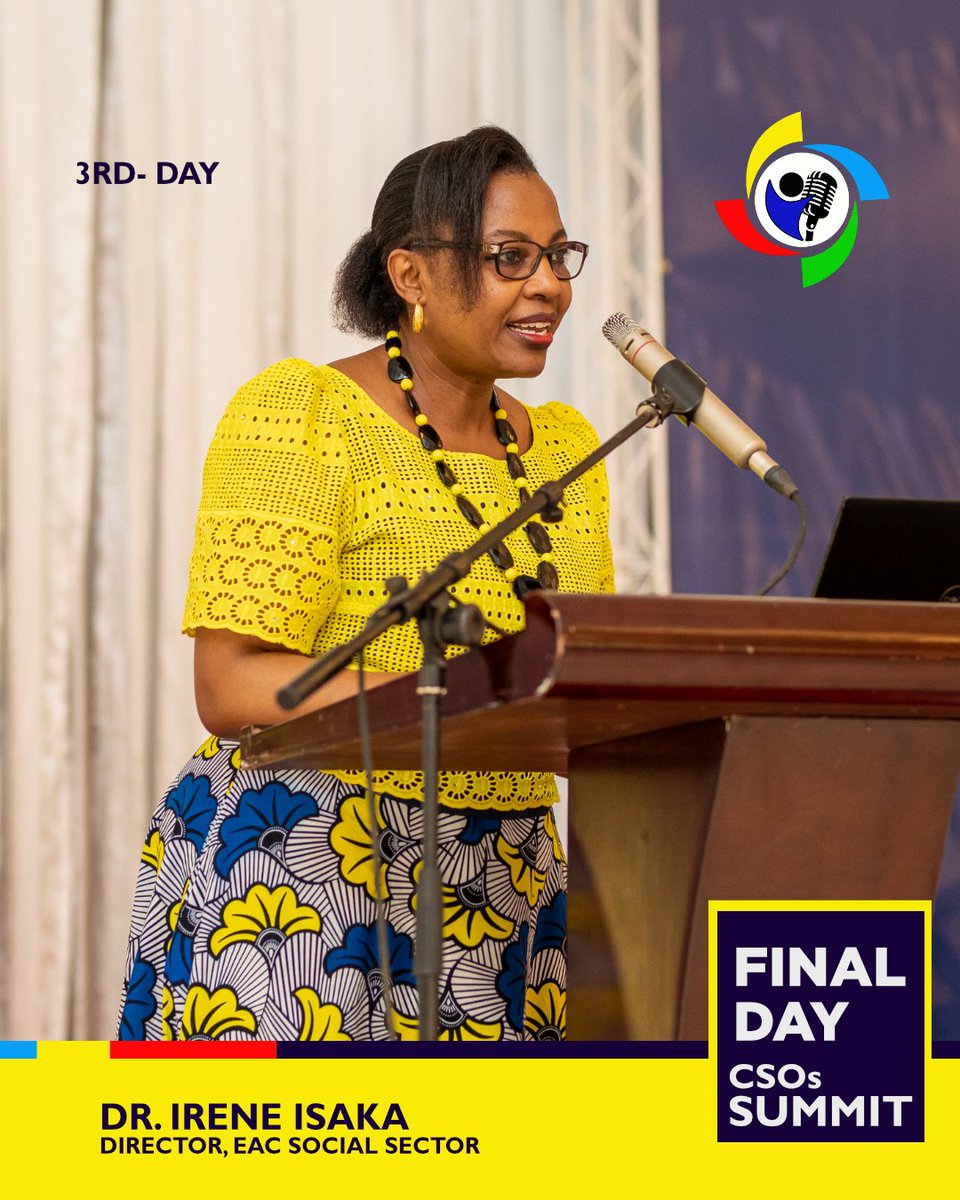 eacsof's tweet image. Dr. Irene Isaka Officially closed the CSO Summit 2023.
#CSOSummit2023