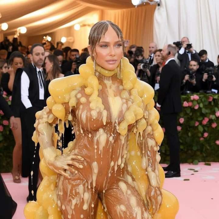 El caldo de pollo cuando lo sacas del refrigerador.