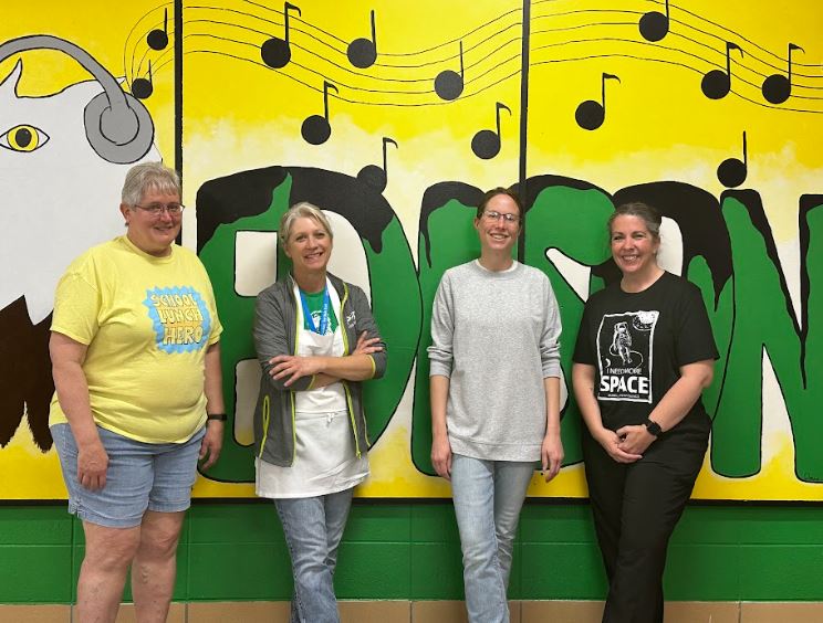 We want to recognize our kitchen staff for their patience, dedication &amp; commitment to ensuring our students are provided breakfast and lunch daily. Thank you for welcoming our students to the lunch room and greeting them with warm smiles and kind words. You’re appreciated!