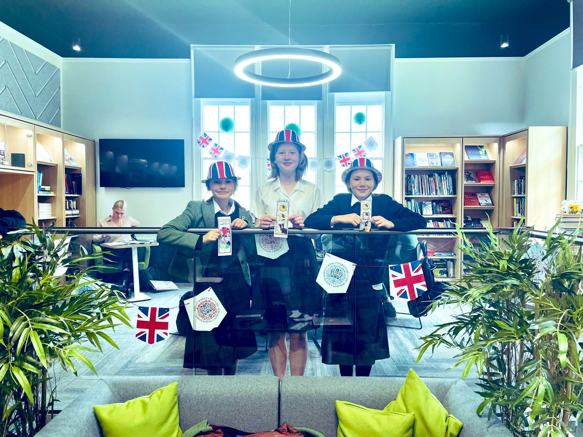 LibraryOswestry's tweet photo. This weeks Library Life has been a busy one…
Head of Mathematics - books have arrived, students will work in library with these accessible titles. #proactivestaff
Celebrating the official opening #heartoftheschool
#Coronation #bookmarks #artwork https://t.co/Njxymr0tEW