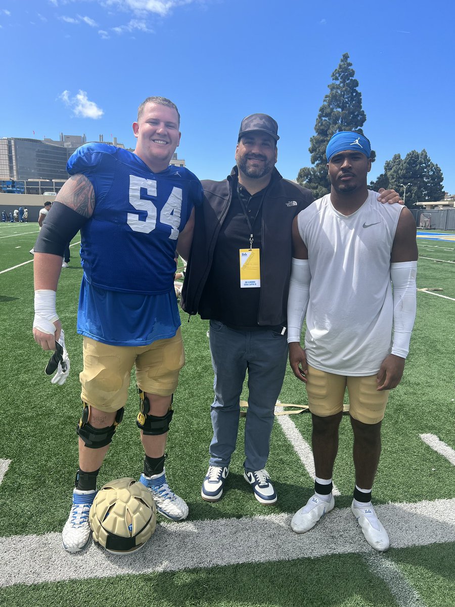 Awesome morning talking ball with a great coaching staff at UCLA and watching our former players @carlin_josh and @Ramsey3K ball out at the highest level. Proud of them. #winnerswin #ballerswithbrains