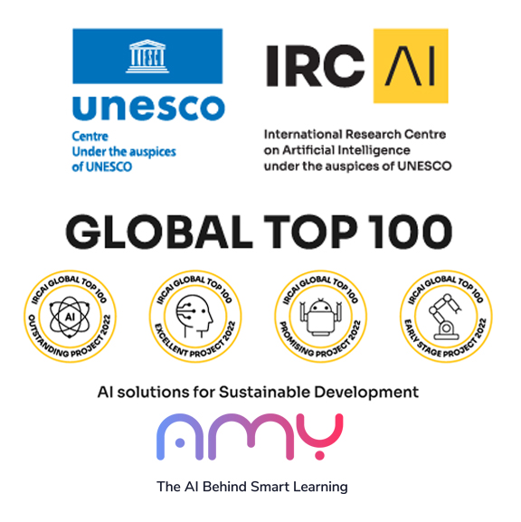 mytutoramy's tweet image. 🎉Exciting news! Amy.app has been selected for the second year in a row as one of the @ircai_unesco  IRCAI Global Top 100 projects addressing the 17 UNESCO&apos;s Sustainable Development Goals (SDGs) 🌍🌱Learn more about project: ircai.org/top100/entry/a… #amyapp