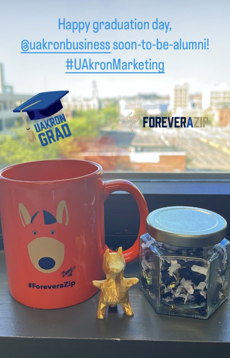 Wishing our #UAkronMarketing <a href="/uakronbusiness/">The University of Akron College of Business</a> students a big congratulations on graduation day! #ForeverAZip 🦘