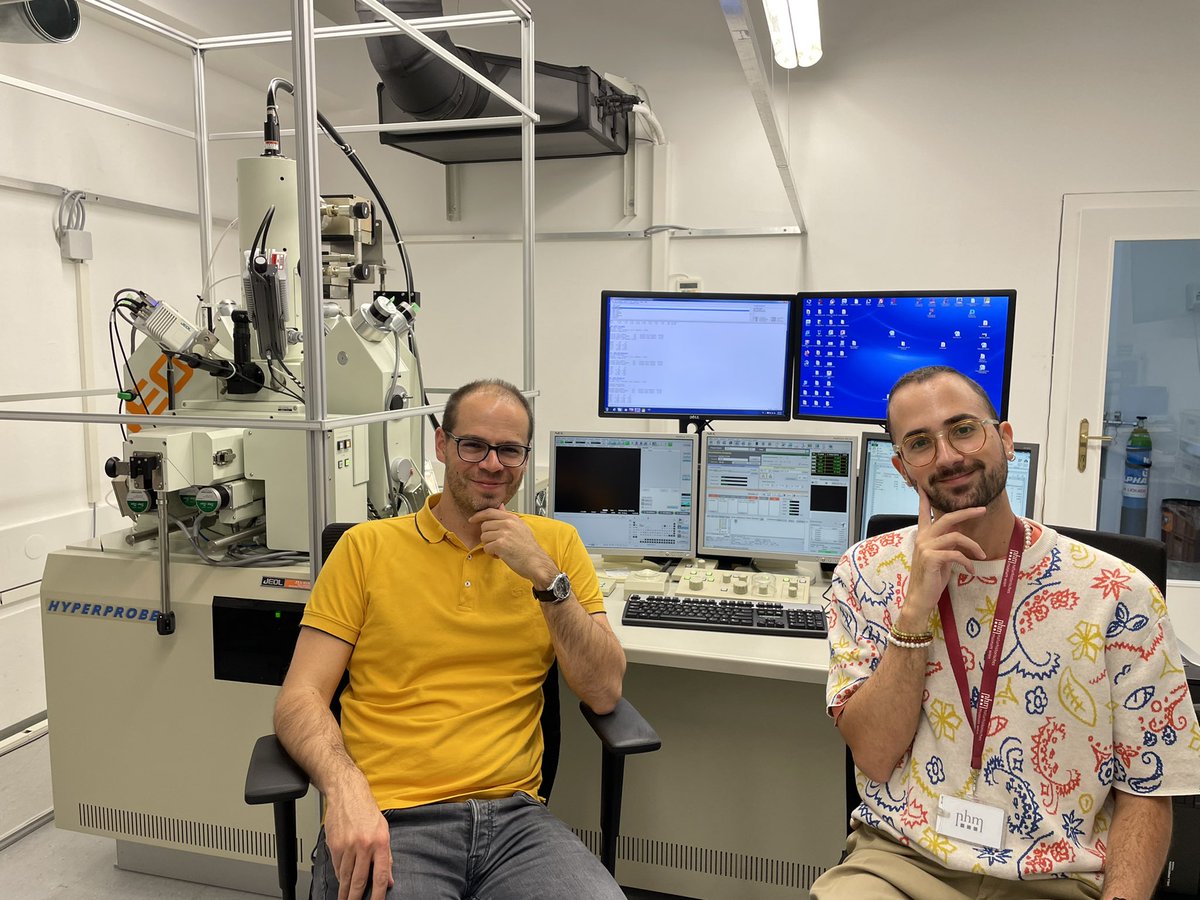 Last day of EPMA analysis at NHM in Wien with @ianninistefano and @MatteoMasotta84 #meteorites #experiments #highpressure