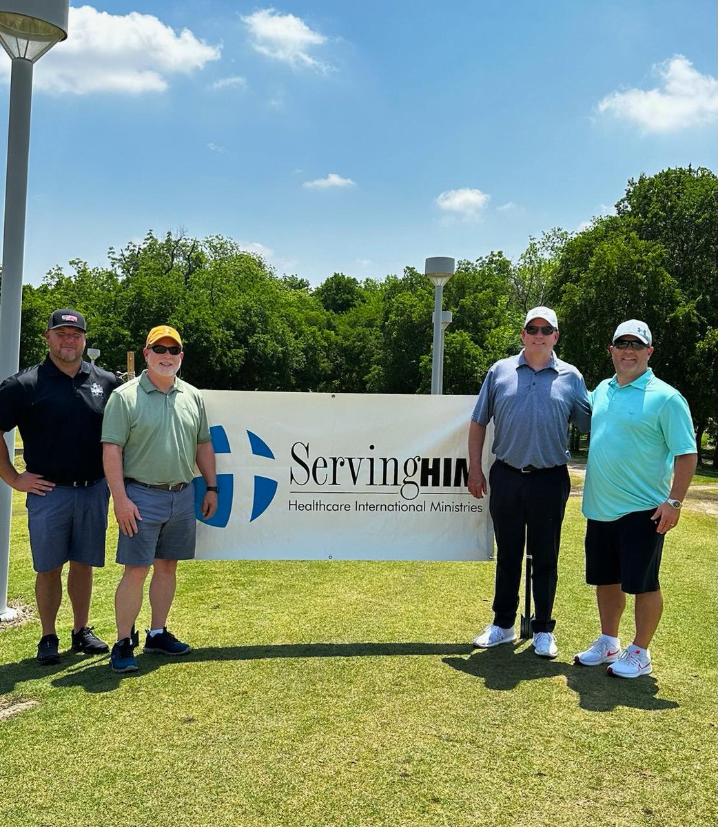 Very excited to have been able to participate in our 9th year of the annual #servingHim Healthcare International Ministries Golf Tournament!

Blessed to be able to support such a great Non-Profit Ministry that is making such a big difference in our world!
 #Godisgood #support