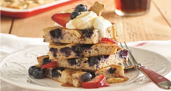 Fruits_Veggies's tweet photo. Searching for an easy & delicious Mother's Day brunch idea? These convenient sheet pan banana-blueberry-oatmeal pancakes are perfect! They'll wow the crowd in little time. Get the recipe: https://t.co/O2nboKLVOT #haveaplant https://t.co/Bl6glBMtWc