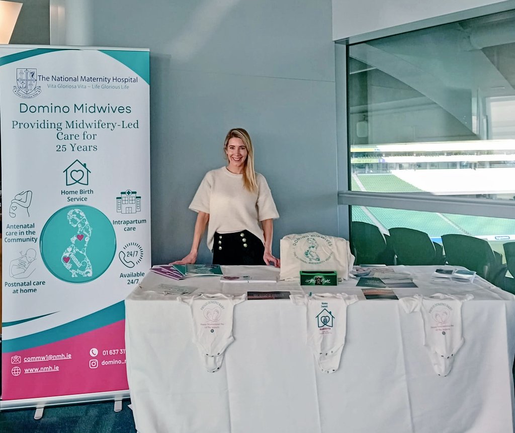 Great day @#MidwifeConf2023 representing our amazing Domino service on #InternationalDayoftheMidwife and meeting and hearing lots of amazing midwives doing great things nationally. @NWIHP @MidwiferyNetwrk @_TheNMH @jrnnmhucd @tmccreery33