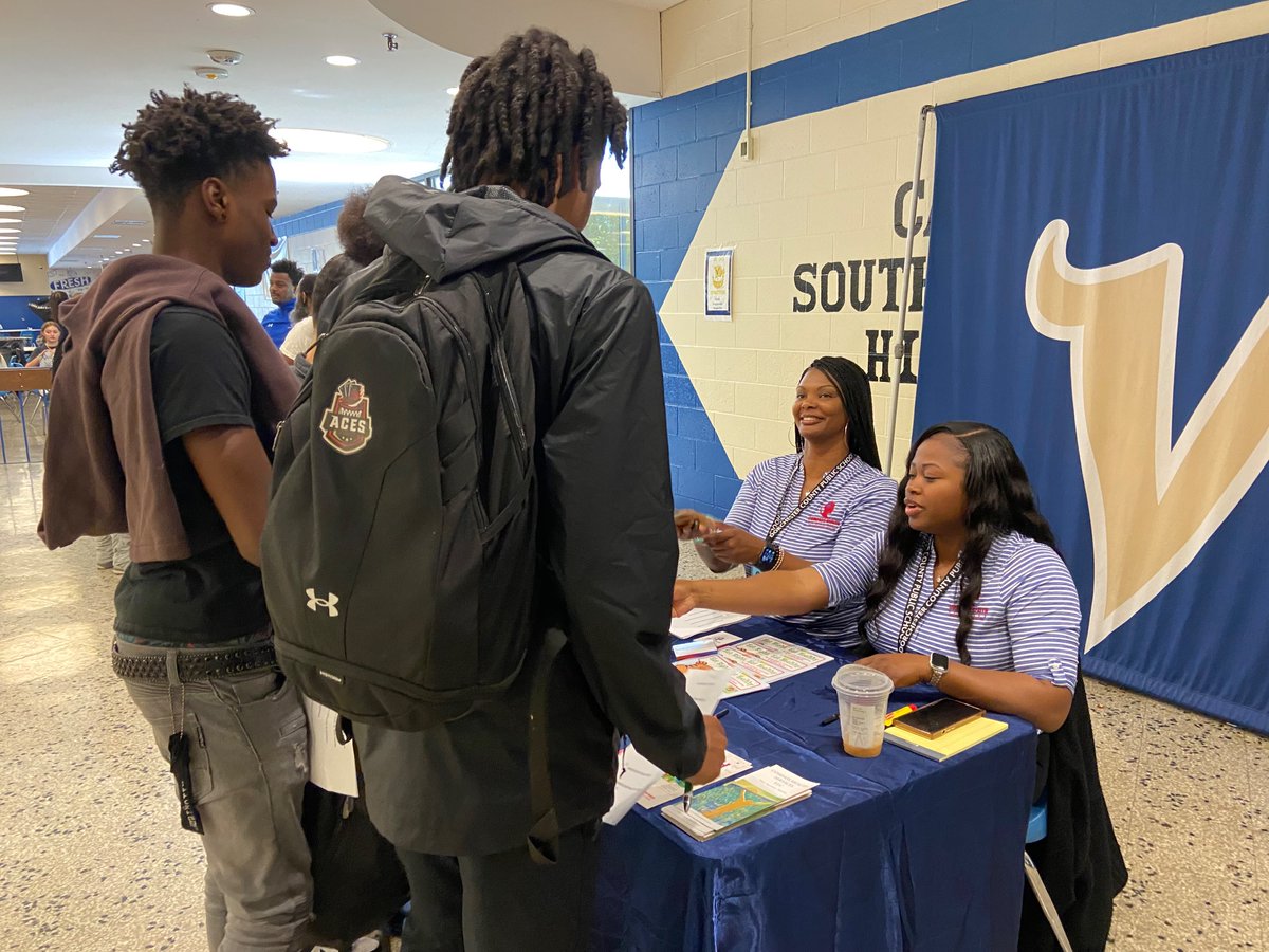 Today was a great day at C-SD, thanks to Ms. Blue-Pitts, our School Social Worker, who organized a fantastic Health Fair for our students! This event was a great kick off event for our upcoming Mental Health Spirit Week, which begins Monday!