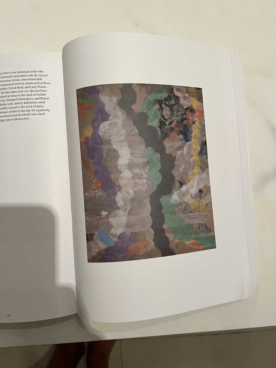 FortomGallery's tweet photo. J.Seery (b.1941) on the cover and inside the Naples Museum of Art catalog! 
#abstract #lyricalabstract #abstractpainting https://t.co/IUv3NEx3S9