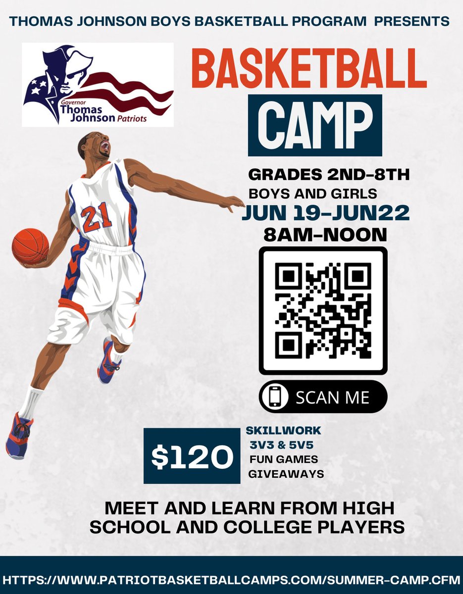 Great Camp! We love teaching the game! Please let your friends and family know about it!