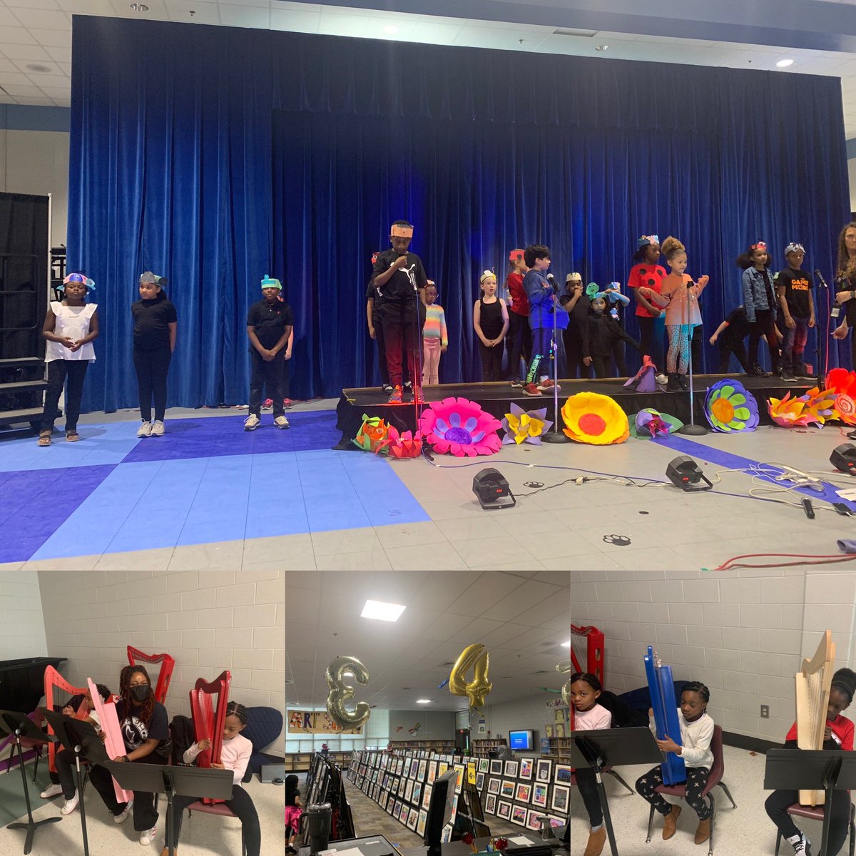 KenyattaFred1's tweet photo. Exhibition Night 2023 was INCREDIBLE! We were so excited to see our students perform on our new stage. Big thanks to the entire PSE community. @PowderSpringsES #PSEistheplacetobe! https://t.co/uuGanPRFXx