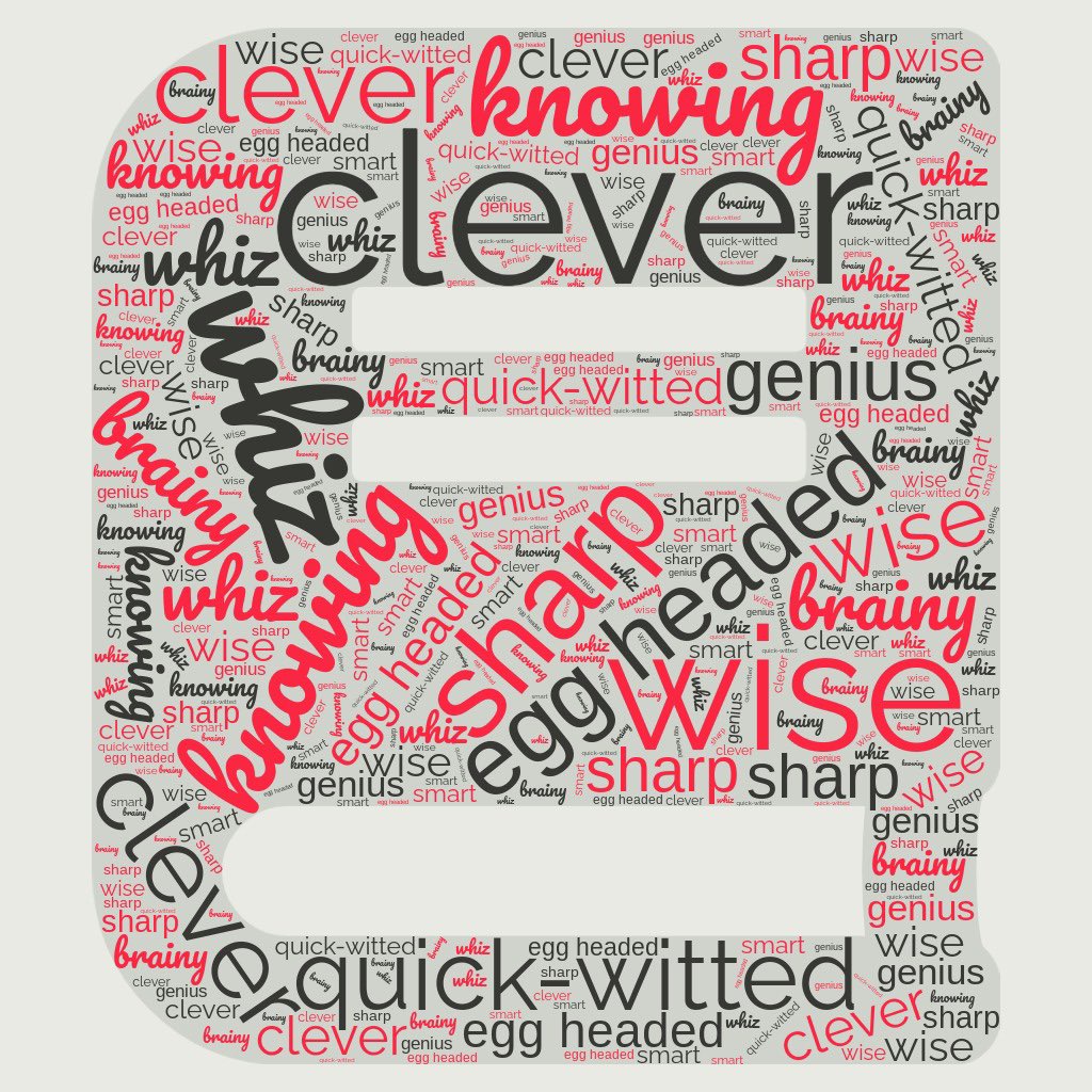 MsRehine's tweet photo. Creating Word clouds made up of synonyms to help us replace boring words with interesting words! https://t.co/56zniFWSvH