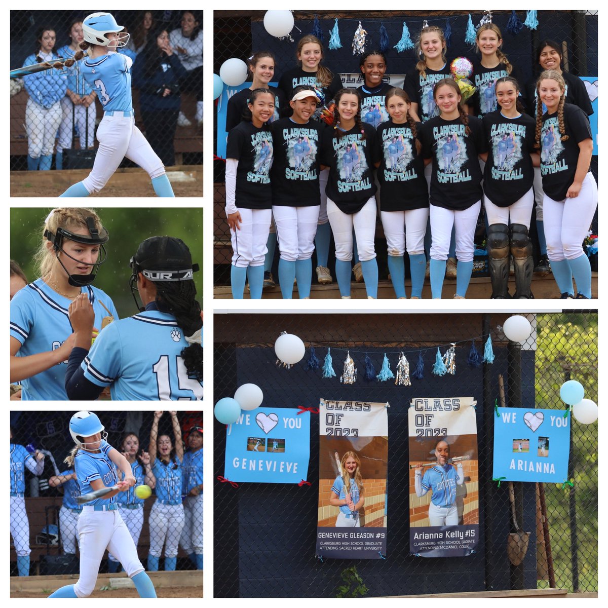 Late post. Busy week. Let’s catch u up…. 1. Defeated defending 4A state champs 2. Celebrated senior night with a 9-0, no hit, shut out! 🚫 3. This weeks @WTOP player of the week is our own senior Genevieve Gleason! The possibilities are endless and we’re on a mission! #seeusoon