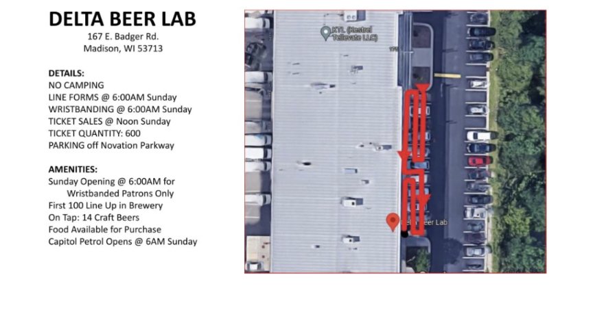 2 more days until in-person ticket sales! 
Today's location spotlight is <a href="/deltabeerlab/">Delta Beer Lab</a>
Cheers!
