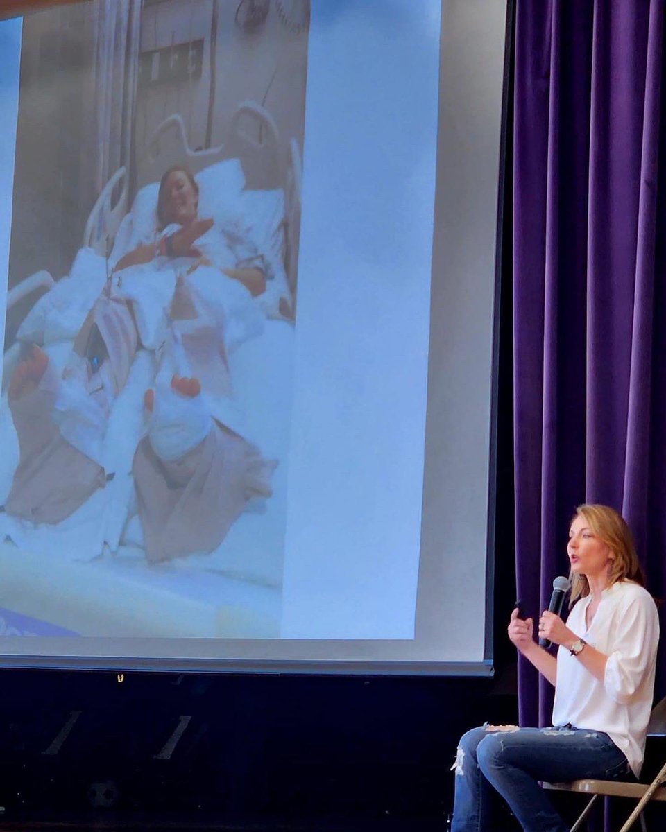 CP_STY's tweet image. Yesterday I was able to visit with Potosi HS for the 2nd time.
This time I was able to follow the #docudrama &amp;amp; MO troopers presentations &amp;amp; that really gets them in the state of mind I want them in to share my story.
#promseason #graduationtime #distracteddriving #havefunstaysafe