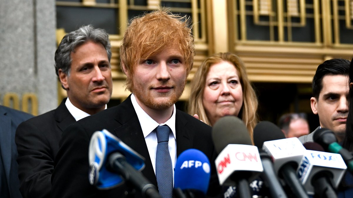 TheOnion's tweet photo. Court Finds Ed Sheeran Did Not Violate Copyright With Song ‘I Wish I Were An Oscar Mayer Wiener’ https://t.co/tZ25eIP9cY https://t.co/87I5vsV9v8