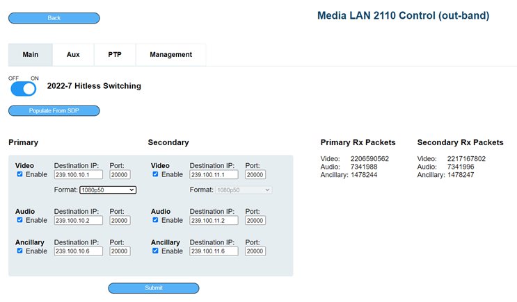 PLURABROADCAST's tweet photo. New software release for Plura IP 2110 monitors. https://t.co/BCAWKPBi8p