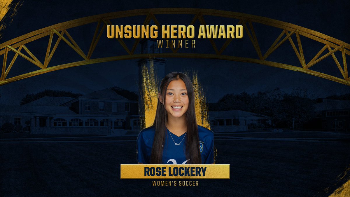 Unsung Hero Award
→ Mia Lopata (@QU_WIH)
→ Rose Lockery (@QU_WSOC) 

#BobcatNation x @QuinnipiacSAAC