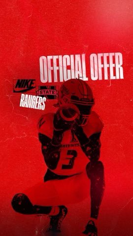 JonathanBenson0's tweet photo. #AGTG 

After a great talk with @Gregg_Hollins , i'm blessed to say i've received my first offer from @NWOSUFootball. 
#RideRangersRide 

@CoachWig 
@coach_meger 
@eichnerr 
@PlanoFootball 
@TheGrindHouseST https://t.co/zxK3vE4qhk